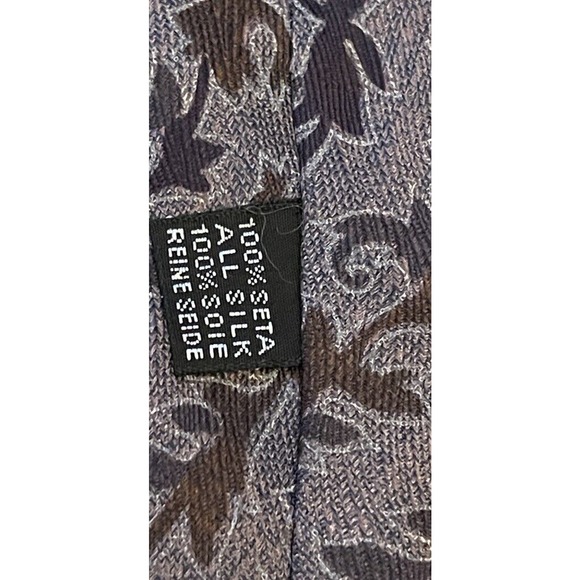 Mariano Rubinacci 100% Silk Men’s Neck Tie Made In Italy - Picture 8 of 10